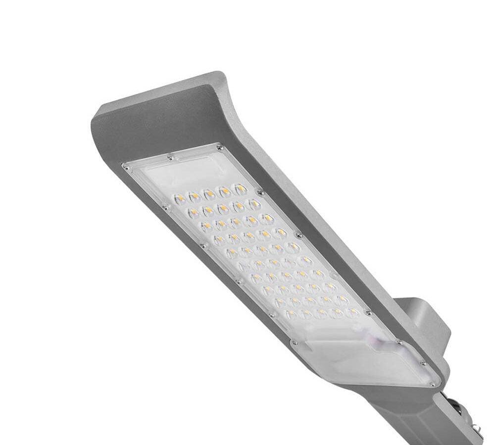 Ci stradal LED cu panou solar SMD 100W 6500K LU-107 negru Vargo